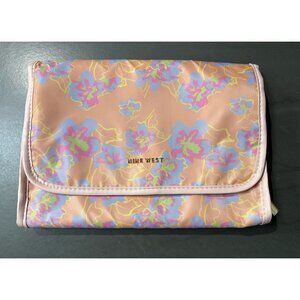 Nine West floral pastel travel organizer